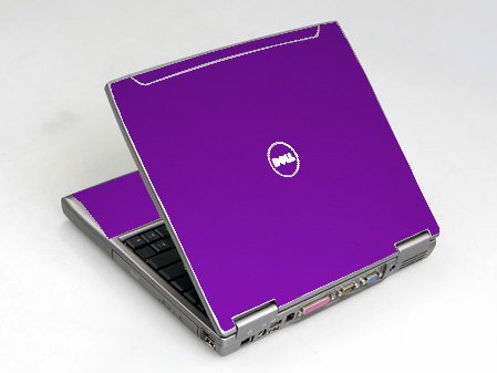 Dell Latitude D610 CHROME PURPLE Laptop Skin