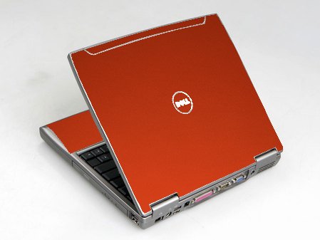 Dell Latitude D610 CHROME RED Laptop Skin