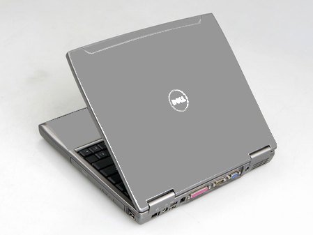 Dell Latitude D610 GRAY SILVER Laptop Skin