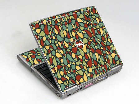Dell Latitude D610 MOSAIC PETALS Laptop Skin