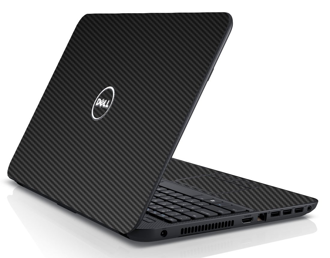 Dell Inspiron 15 3521 BLACK CARBON FIBER Laptop Skin