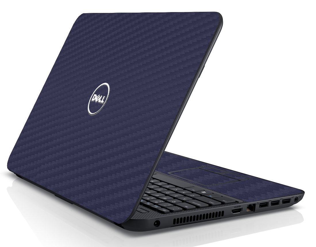 Dell Inspiron 15 3521 BLUE CARBON FIBER Laptop Skin