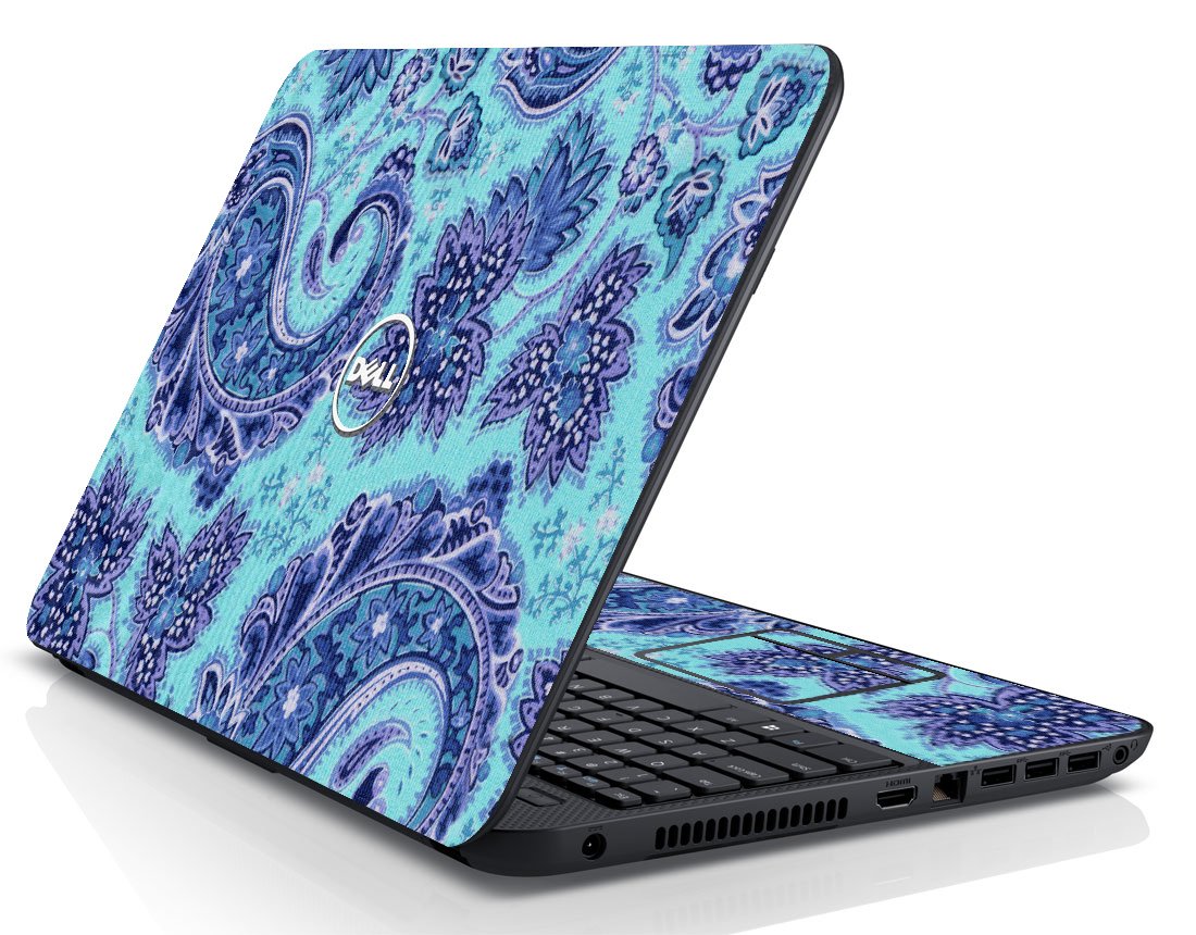 Dell Inspiron 15 3537 BLUE PAISLEY Laptop Skin