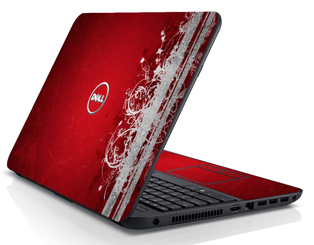 Dell Inspiron 15 3521 RED GRUNGE Laptop Skin