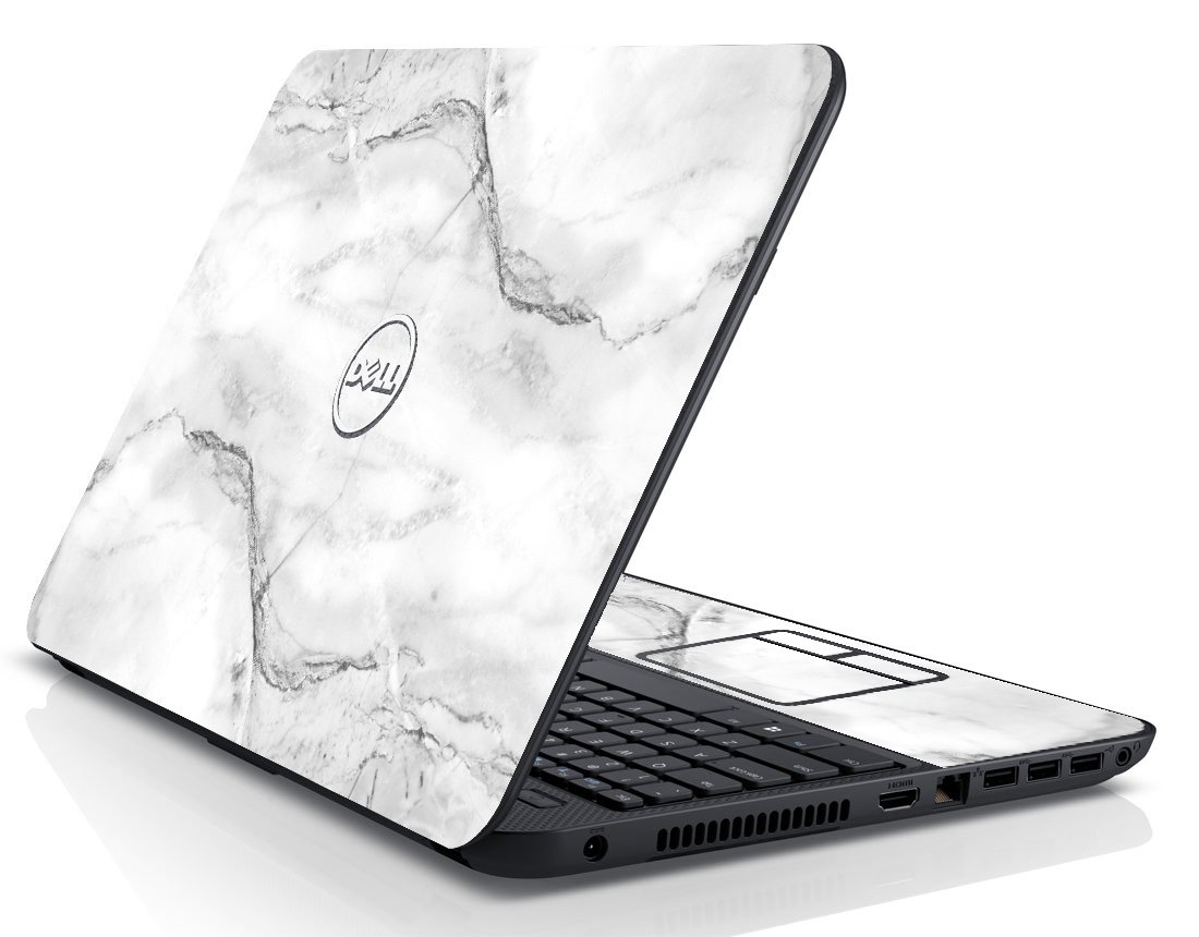 Dell Inspiron 15 3537 WHITE MARBLE Laptop Skin