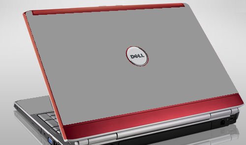 Dell Inspiron 1720 1721  GRAY Laptop Skin