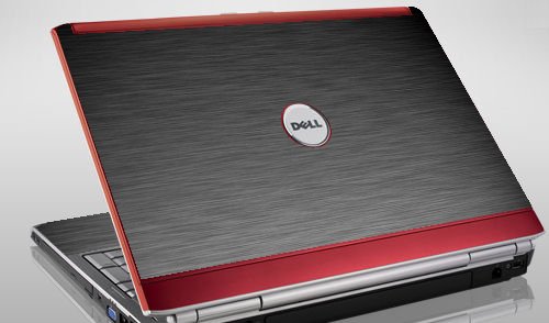Dell Inspiron 1720 1721  MTS#3 GUN METAL Laptop Skin