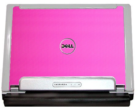Dell Inspiron 700M/ 710M  PINK CARBON FIBER Laptop Skin