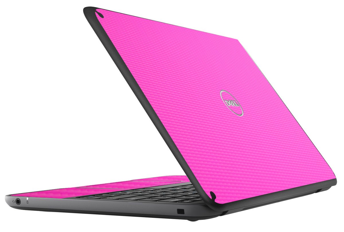 Dell Latitude 3190 PINK CARBON FIBER Laptop Skin