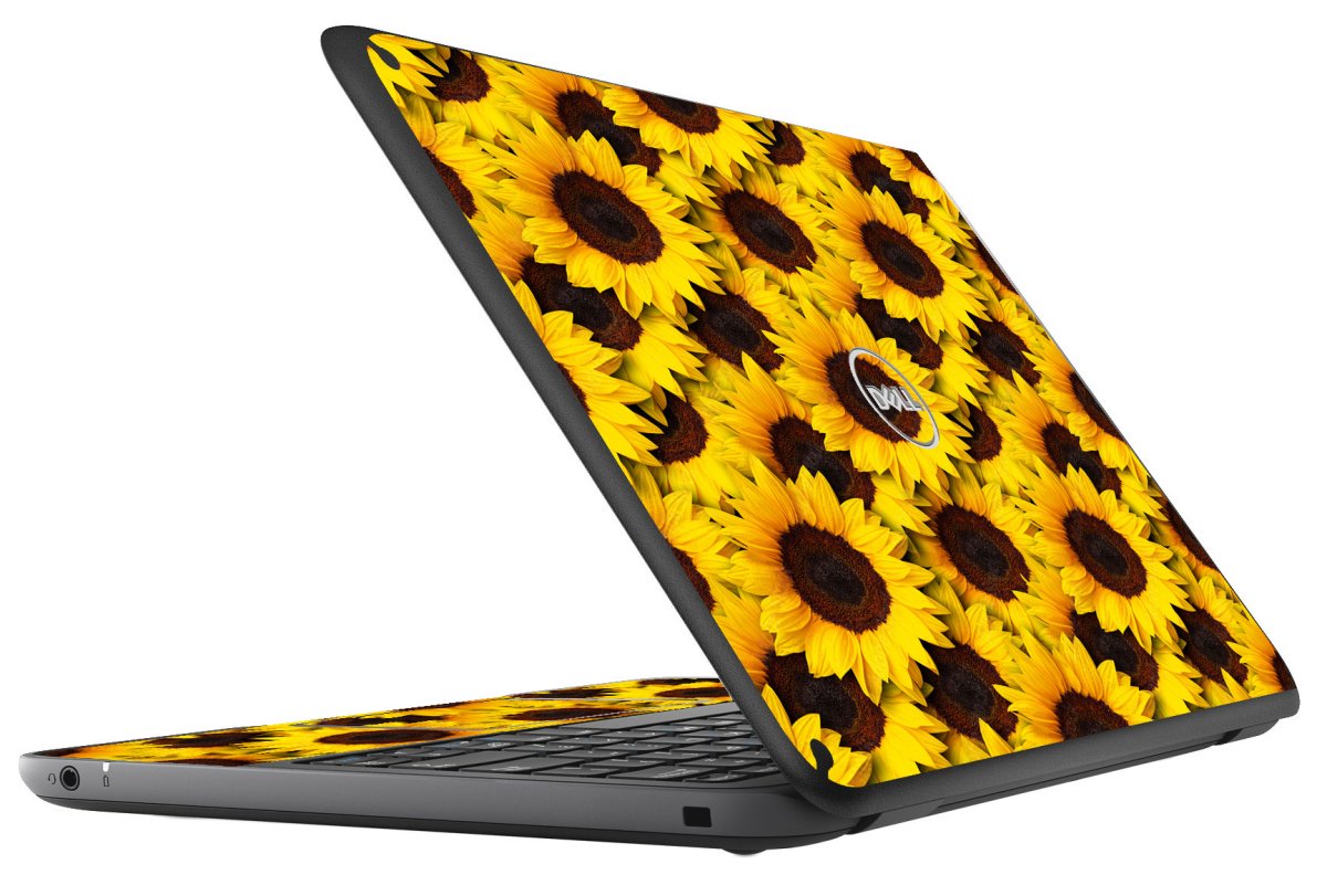 Dell Latitude 3190 SUNFLOWERS Laptop Skin