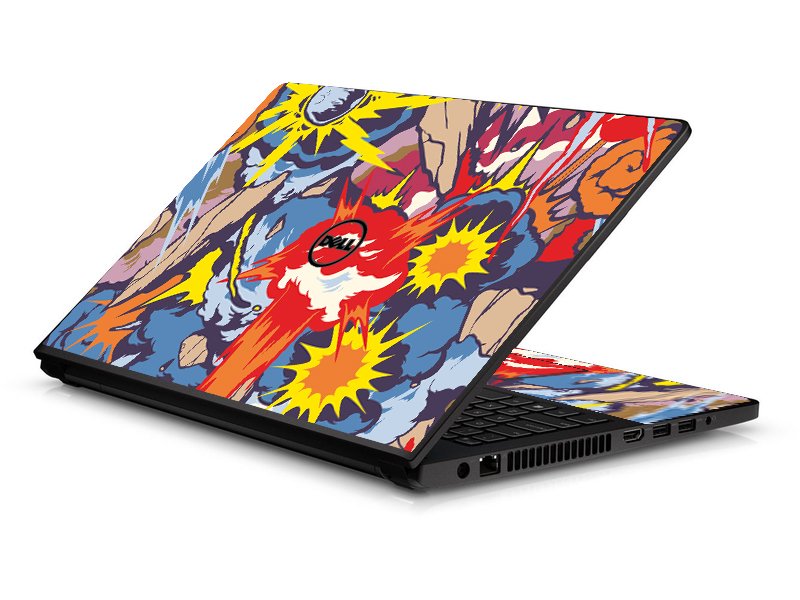 Dell Latitude 3590 COMIC EXPLOSIONS Laptop Skin