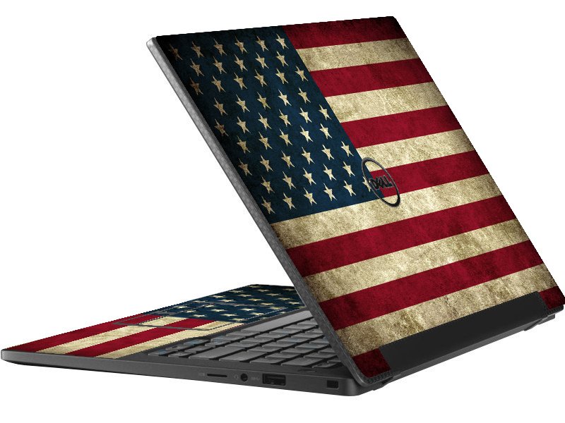 Dell Latitude 7370 AMERICAN FLAG Laptop Skin
