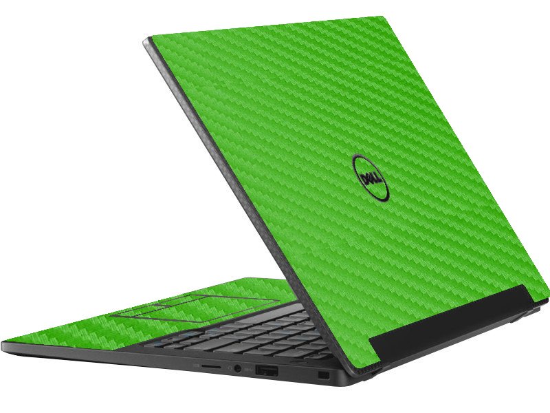 Dell Latitude 7370 GREEN CARBON FIBER Laptop Skin