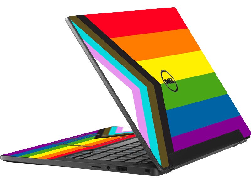 Dell Latitude 7370 PROGRESSIVE PRIDE FLAG Laptop Skin