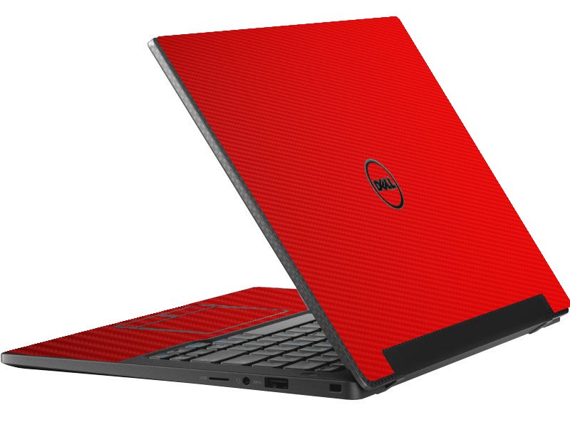 Dell Latitude 7370 RED CARBON FIBER Laptop Skin