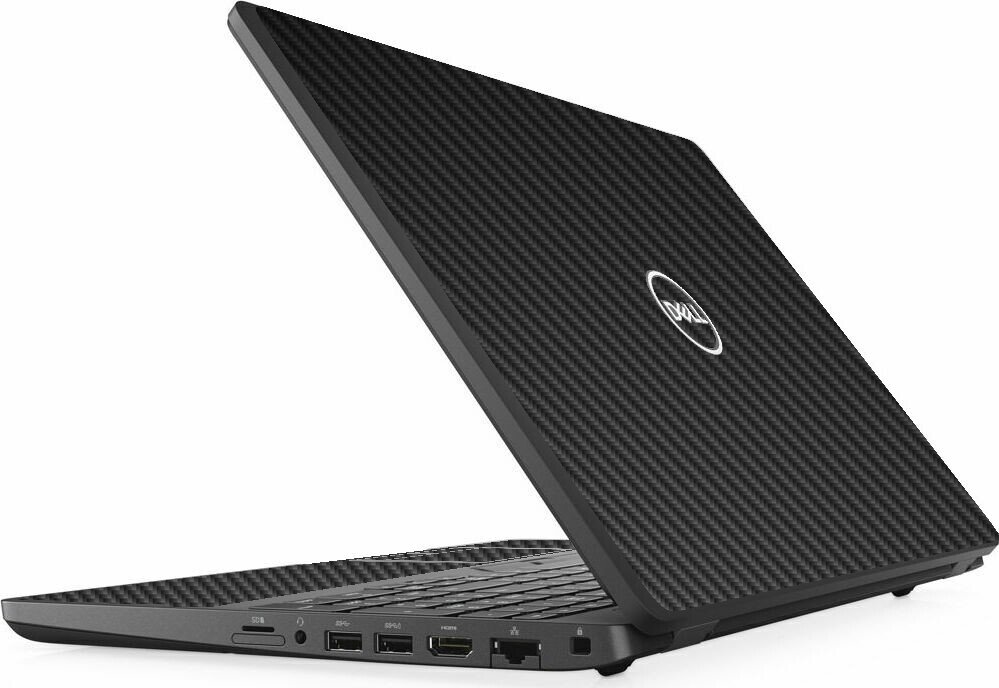 Dell Precision 3540 3541 3550 3551 BLACK CARBON FIBER Laptop Skin