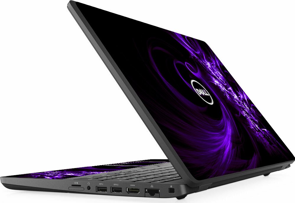 Dell Precision 3540 3541 3550 3551 PURPLE SPIRAL Laptop Skin