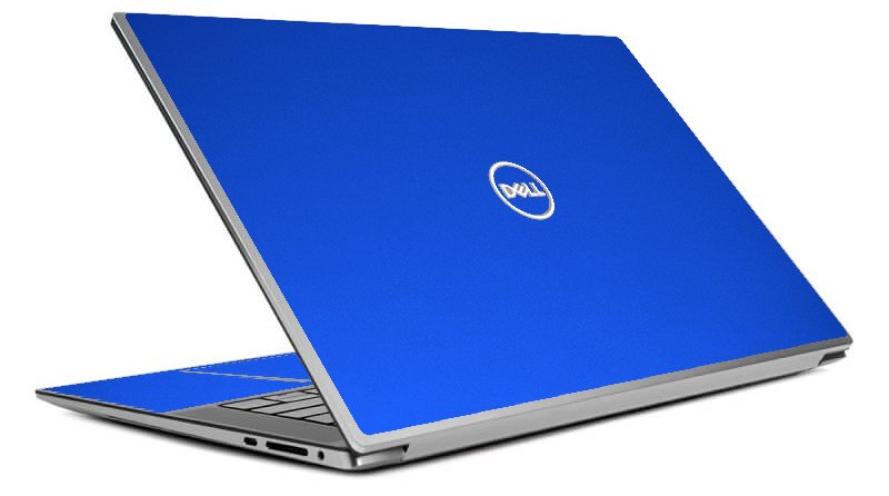 Dell Precision 5550 / 5560 CHROME BLUE Laptop Skin