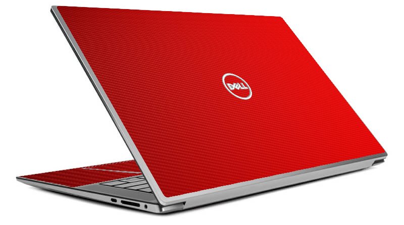 Dell Precision 5550 / 5560 RED CARBON FIBER Laptop Skin