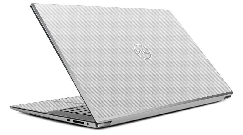 Dell Precision 5550 / 5560 WHITE CARBON FIBER Laptop Skin