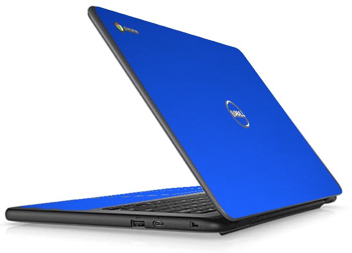 Dell Chromebook 11 3100 2 in 1 CHROME BLUE Laptop Skin