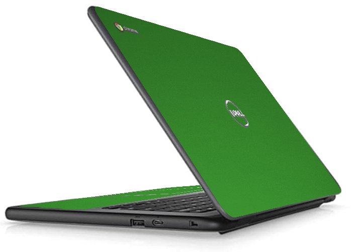 Dell Chromebook 11 3100 2 in 1 CHROME GREEN Laptop Skin