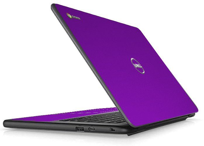 Dell Chromebook 11 3400 CHROME PURPLE Laptop Skin