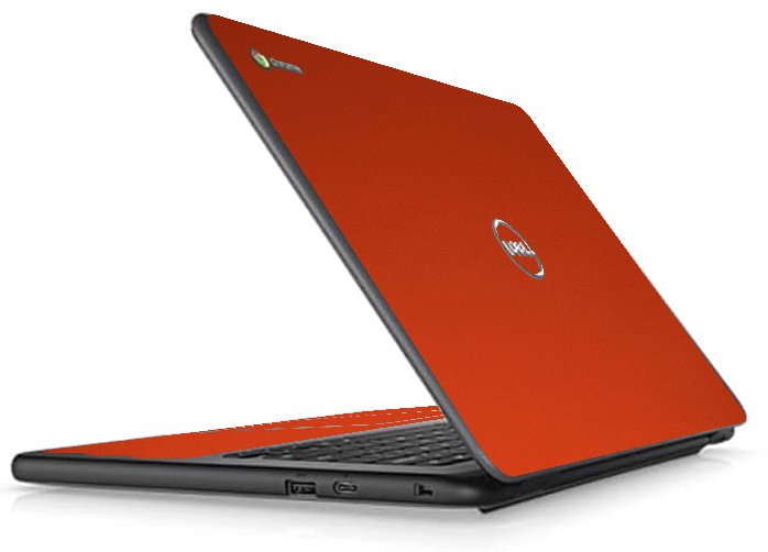 Dell Chromebook 11 3400 CHROME RED Laptop Skin