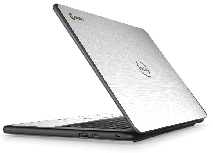 Dell Chromebook 11 3100 2 in 1 MTS#1 ALUMINUM Laptop Skin