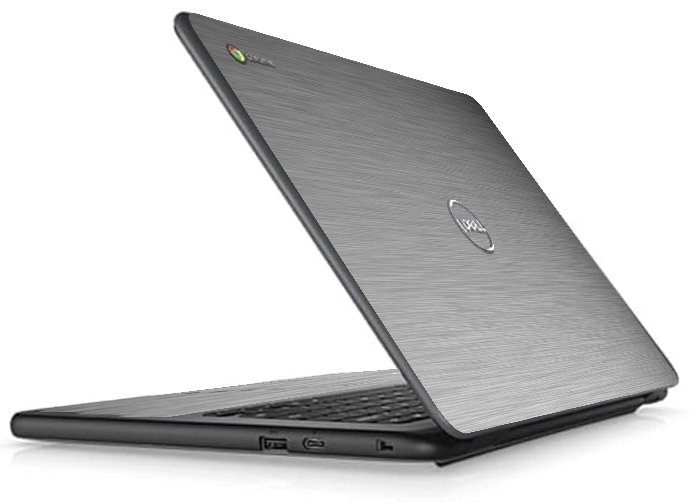 Dell Chromebook 11 3100 2 in 1 MTS#2 SILVER Laptop Skin