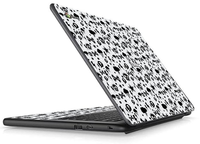 Dell Chromebook 11 3100 2 in 1 PUNK ROCK PATTERN Laptop Skin
