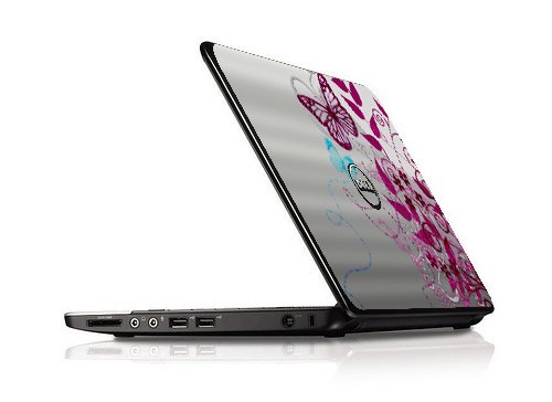 Dell Inspiron 11Z 1121  ABSTRACT GARDEN Laptop Skin