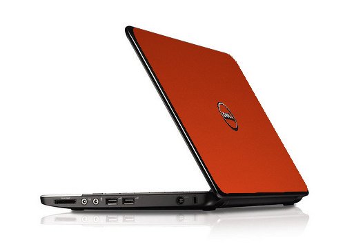 Dell Inspiron 11Z 1121  CHROME RED Laptop Skin
