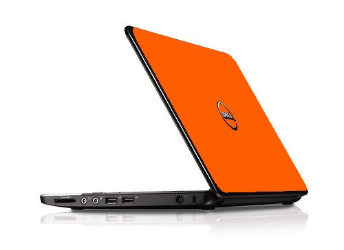 Dell Inspiron 11Z 1121  ORANGE Laptop Skin