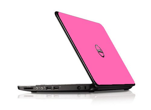 Dell Inspiron 11Z 1121  PINK Laptop Skin