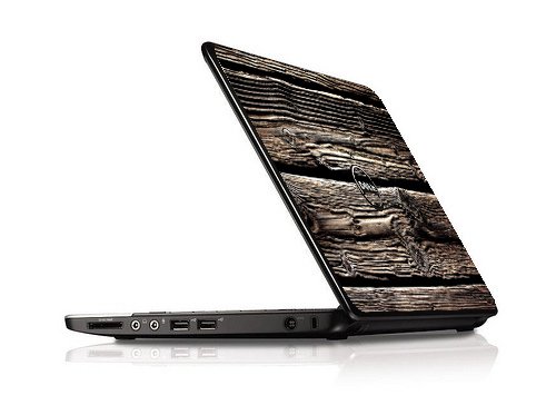 Dell Inspiron 11Z 1121  WOOD Laptop Skin