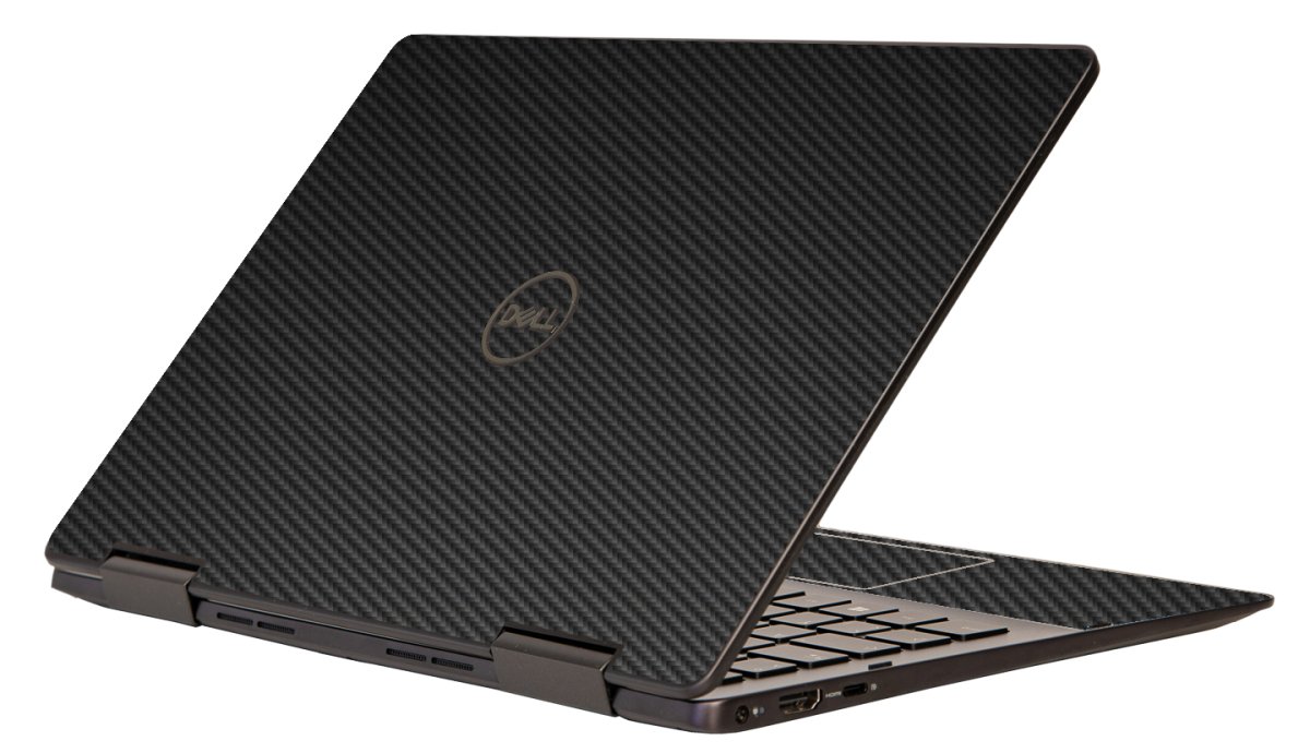 Dell Inspiron 13 7386 BLACK CARBON FIBER Laptop Skin