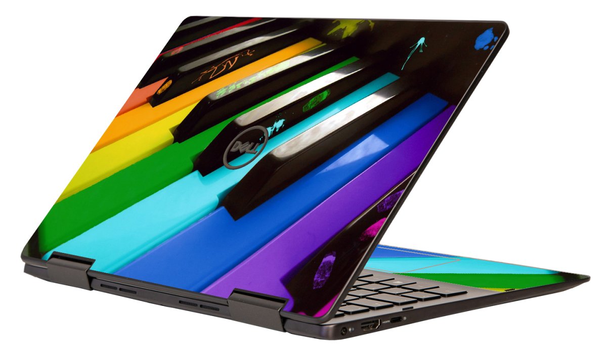 Dell Inspiron 13 7386 COLORFUL PIANO Laptop Skin