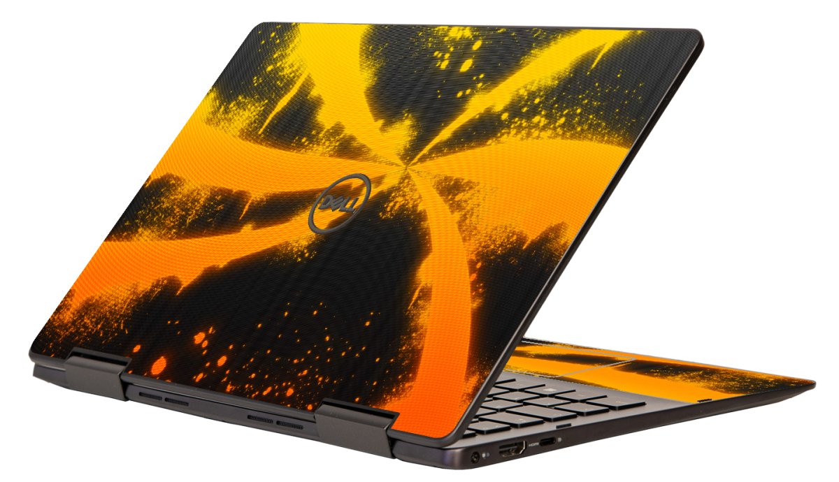 Dell Inspiron 13 7386 ORANGE TWIST Laptop Skin