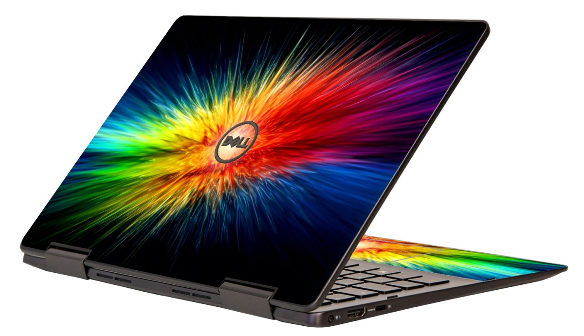 Dell Inspiron 13 7386 RAINBOW BURST Laptop Skin