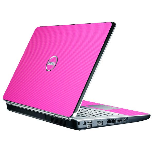 Dell Inspiron 1525  PINK CARBON FIBER Laptop Skin