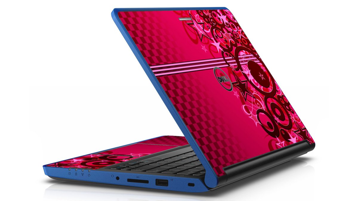 Dell Latitude 3350 PINK GRUNGE STARS Laptop Skin