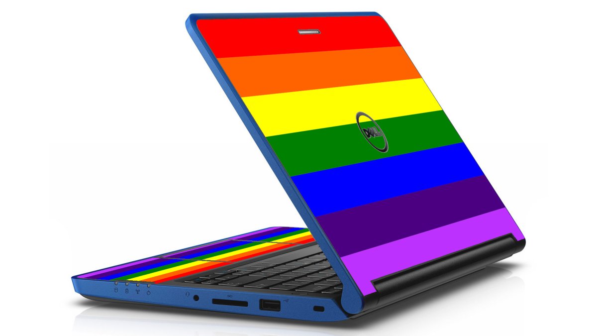 Dell Latitude 3350 PRIDE FLAG Laptop Skin