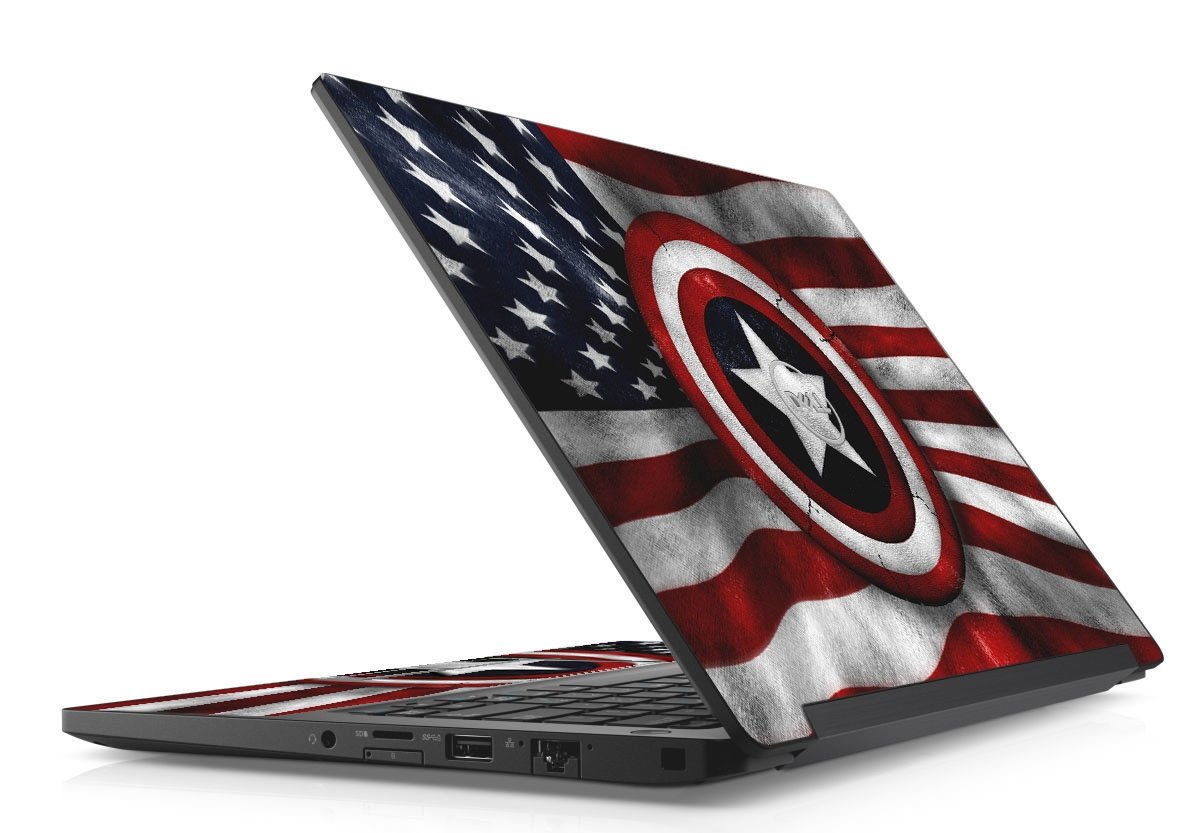 Dell Latitude 7390 CAPTAIN AMERICA Laptop Skin