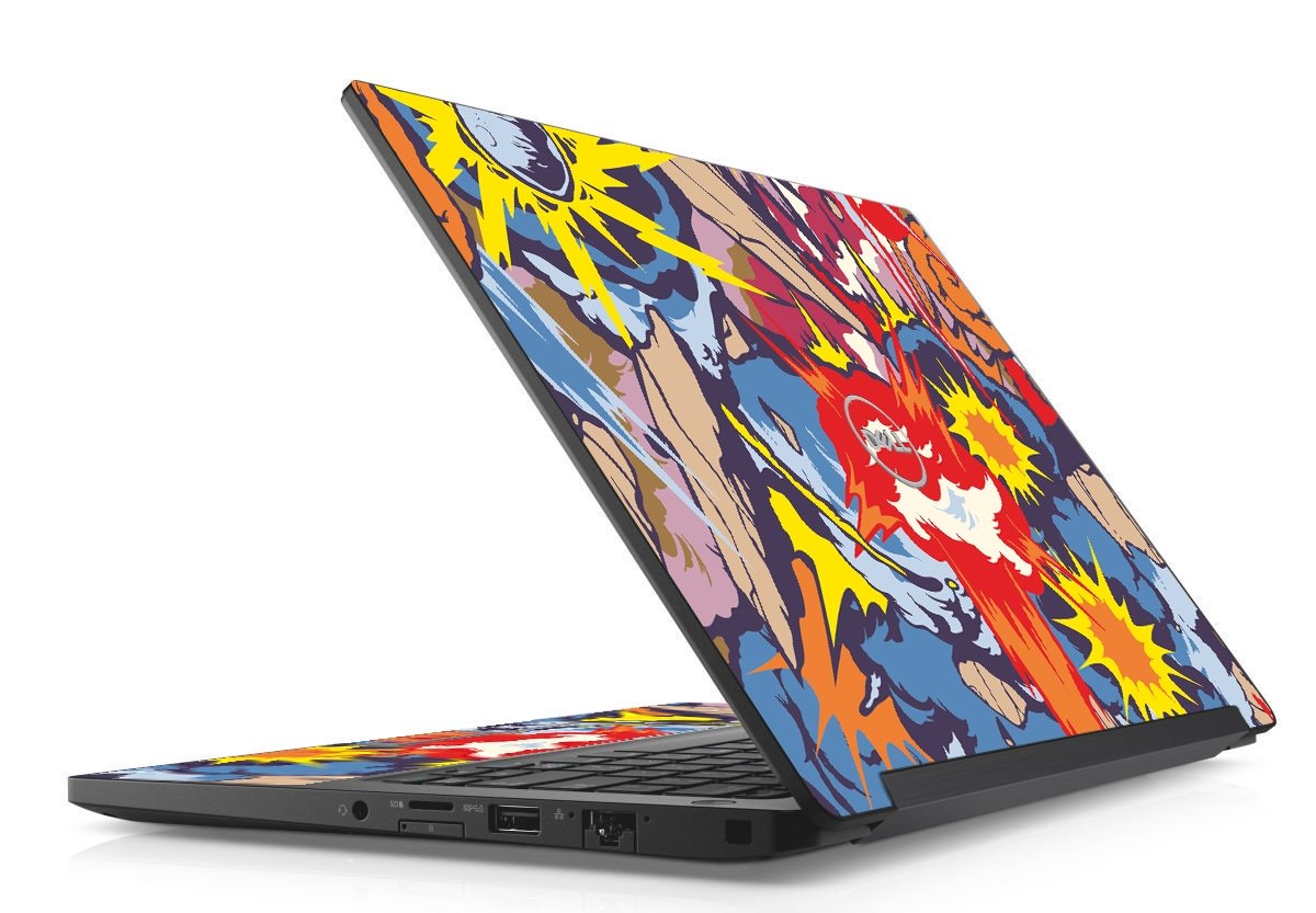 Dell Latitude 7490 COMIC EXPLOSIONS Laptop Skin