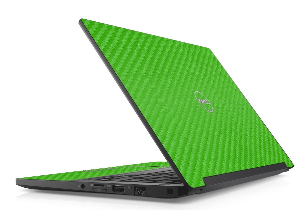 Dell Latitude 7490 GREEN CARBON FIBER Laptop Skin