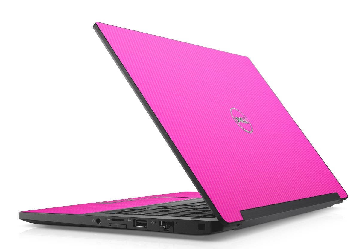 Dell Latitude 7280 / 7290 PINK CARBON FIBER Laptop Skin