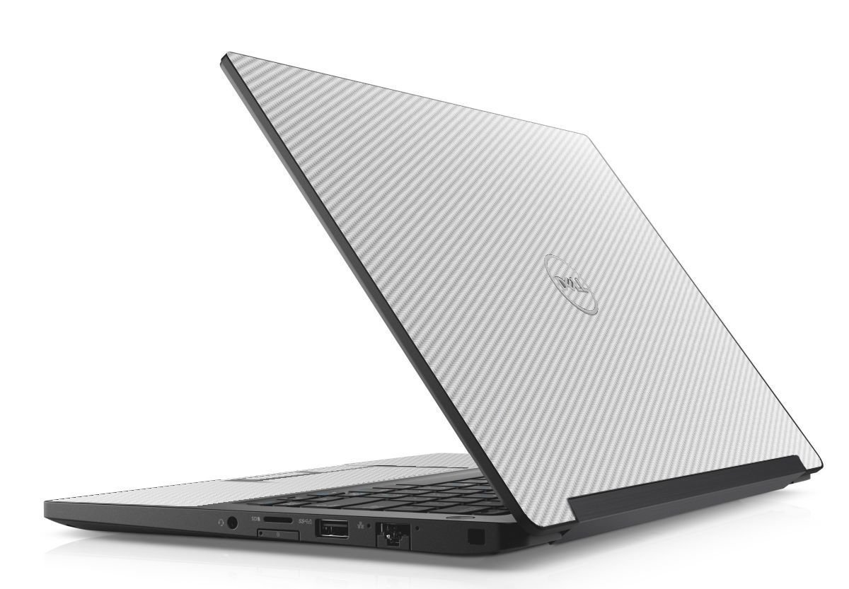 Dell Latitude 7280 / 7290 WHITE CARBON FIBER Laptop Skin