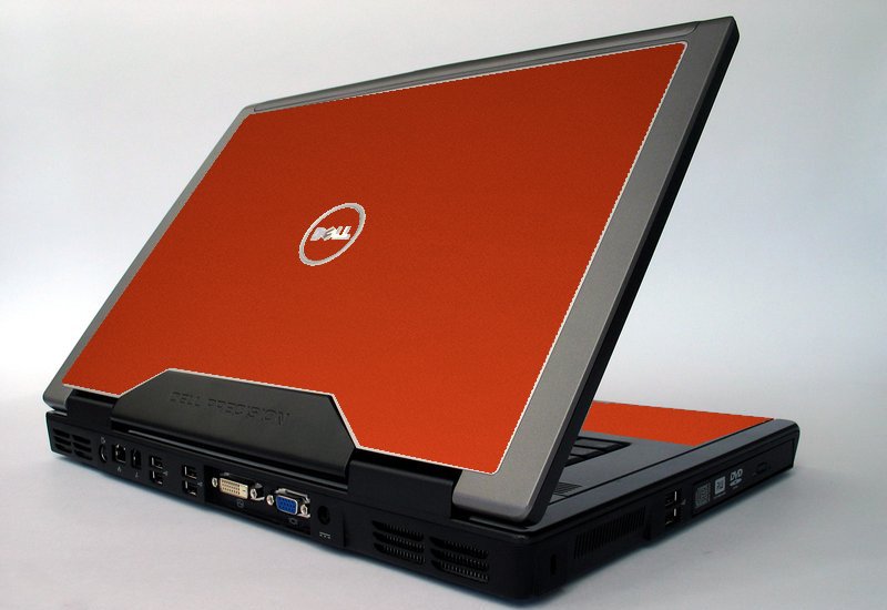 Dell Precision M6300 / M90 CHROME RED Laptop Skin