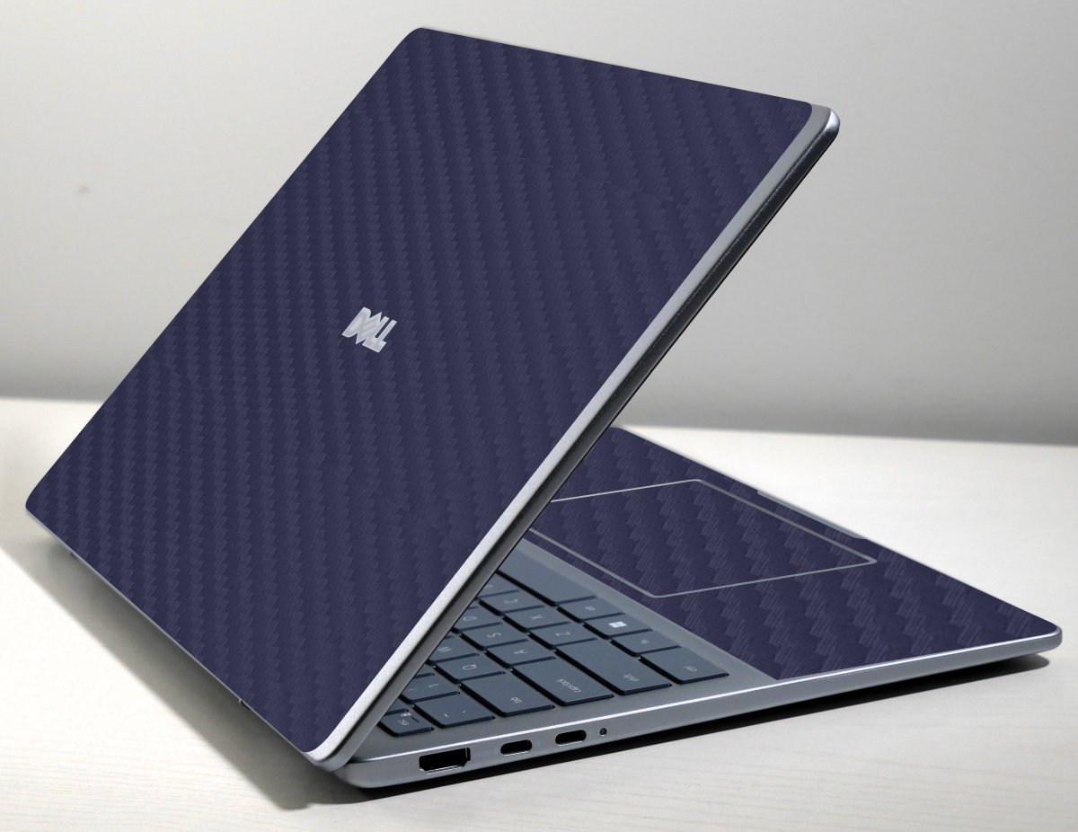 Dell Pro 14 Plus BLUE CARBON FIBER Laptop Skin